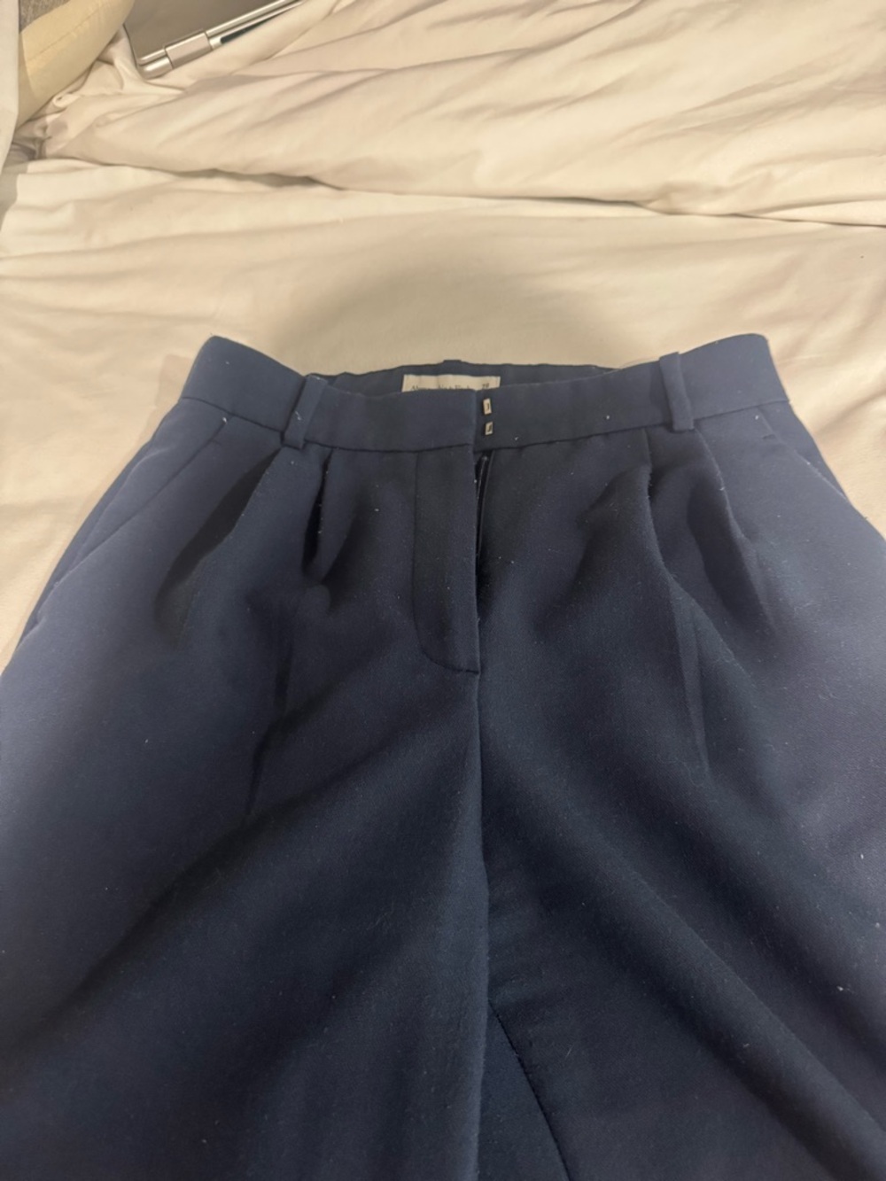 Abercrombie & Fitch Black Tailored Trousers
